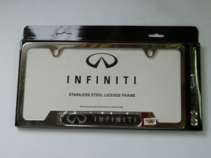 INFINITI ライセンス・フレーム純正品